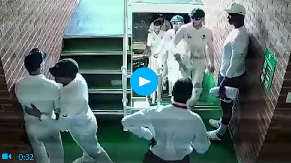 Watch: CCTV footage reveals David Warner almost came to blows with Quinton de Kock