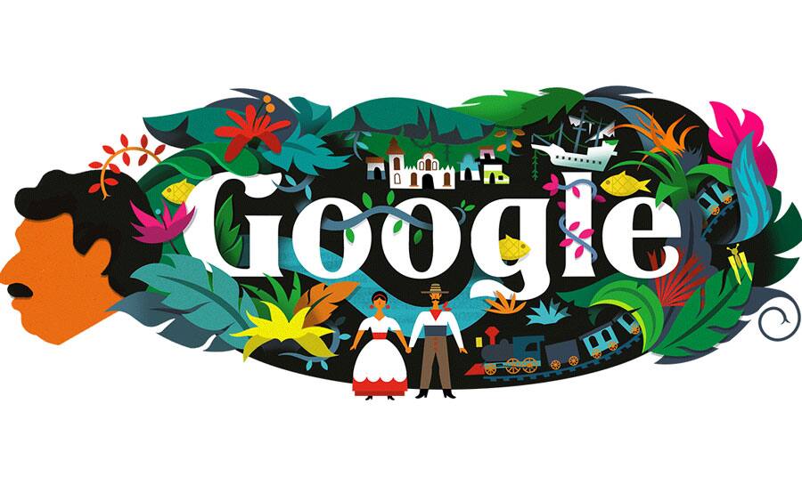Google Doodle celebrates 91st birth anniversary of Gabriel García Marquez