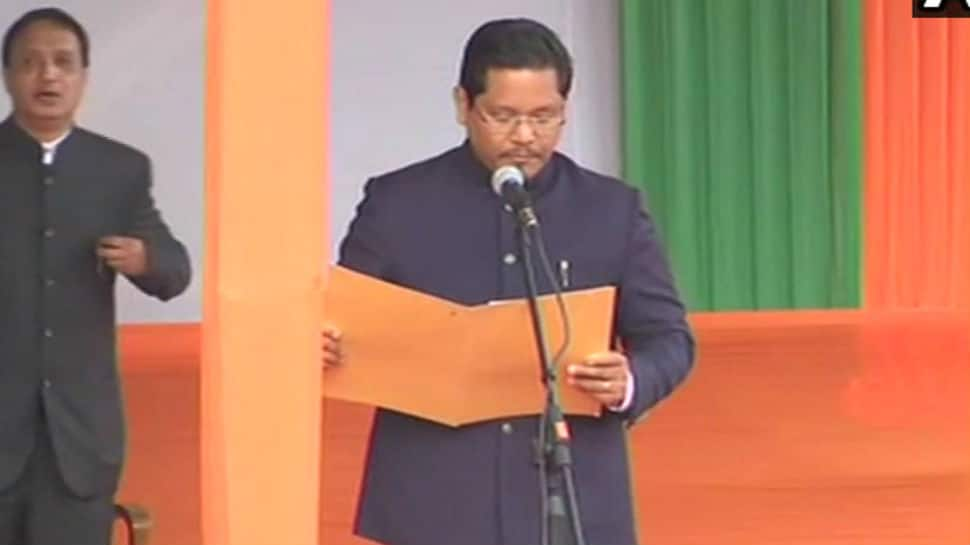 Conrad Sangma sworn in as new Chief Minister of Meghalaya