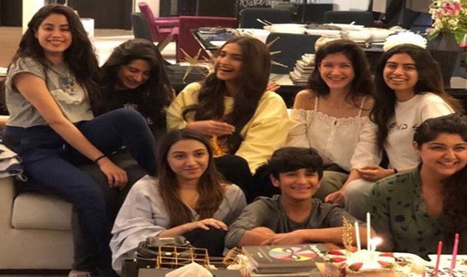 Janhvi Kapoor’s 21st birthday: Sonam Kapoor, Anshula Kapoor, Rhea Kapoor, Shanaya Kapoor and Khushi Kapoor celebrate