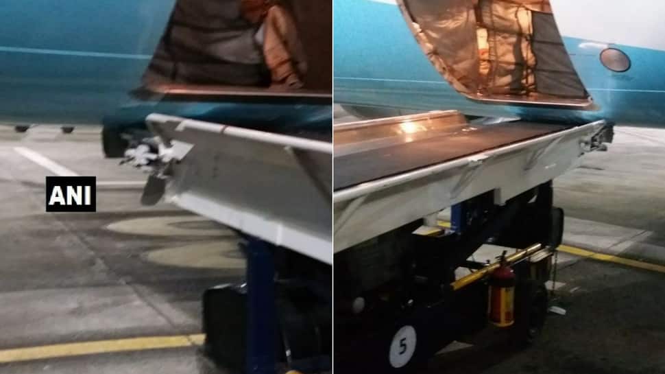 Parked Jet Airways flight hit by tug at Mumbai airport, suffers damage