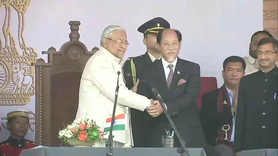 Neiphiu Rio takes oath as Nagaland Chief Minister