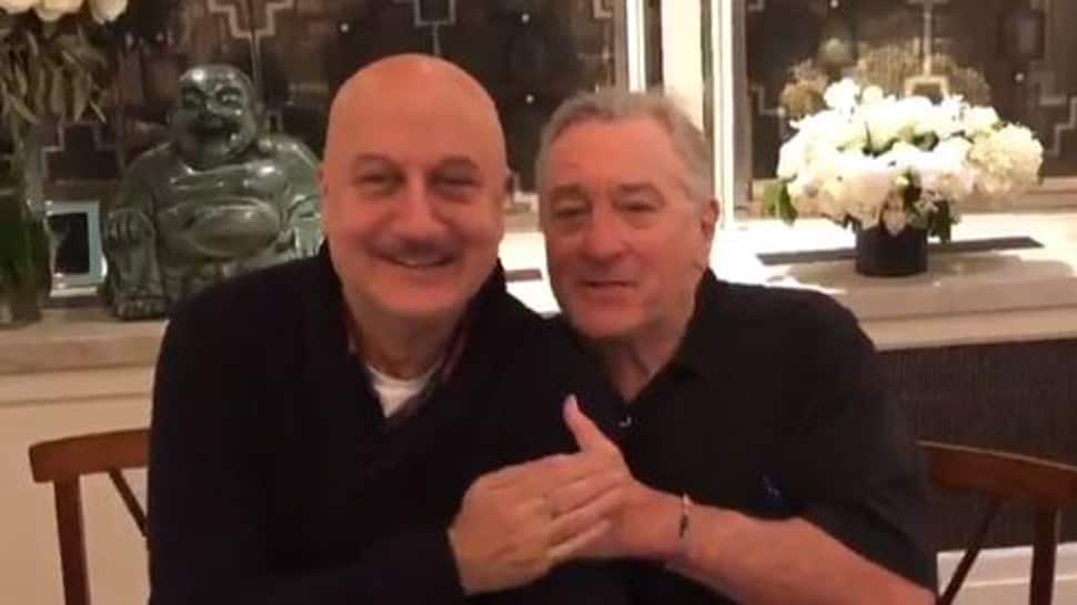 Robert De Niro hosts surprise birthday dinner for Anupam