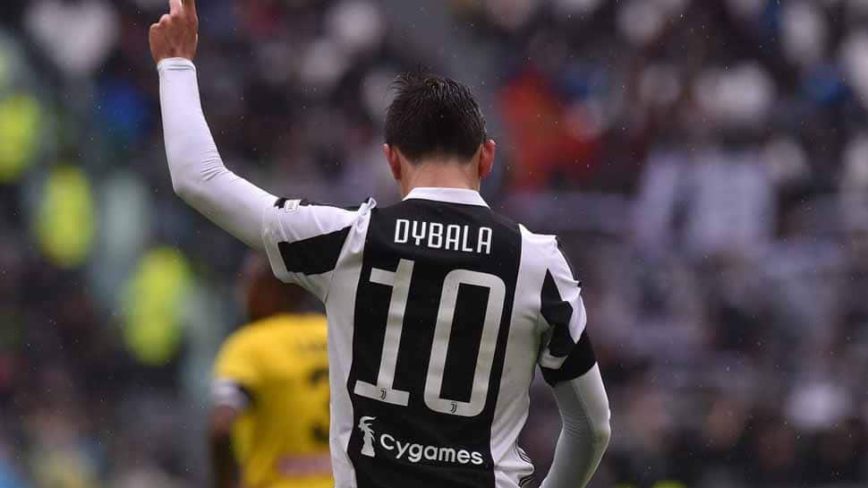 Paulo Dybala double against Udinese sends Juventus top of Serie A