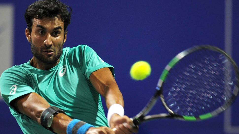 Yuki Bhambri loses to America&#039;s Sam Querrey at Indian Wells Masters