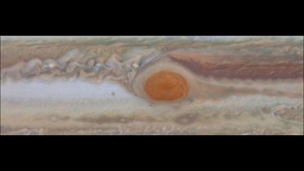 Jupiter&#039;s iconic &#039;Great Red Spot&#039; shrinking, but getting taller, says NASA