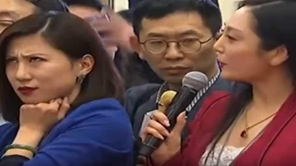 WATCH: Chinese reporter&#039;s eye-roll takes internet by storm