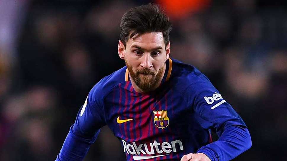 Lionel Messi hits 100th Champions League goal as Barcelona make last eight