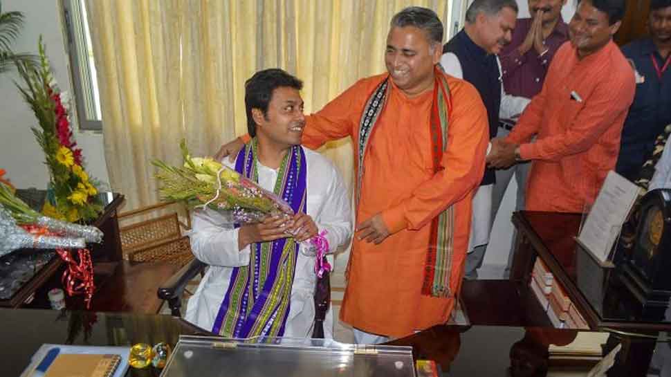 3 of 9 Tripura ministers have criminal cases against them, 6 are crorepatis