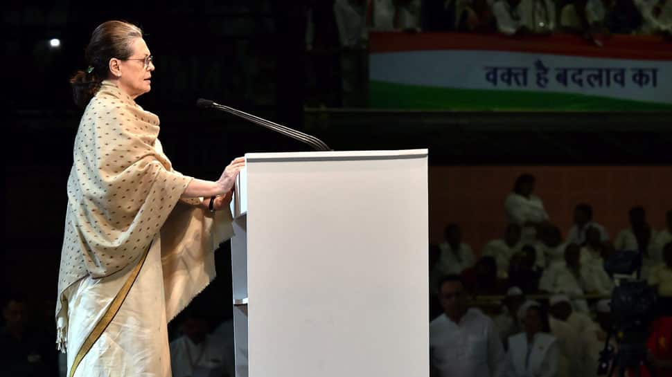 Sonia Gandhi tears into Narendra Modi government, calls it &#039;arrogant and power hungry&#039;
