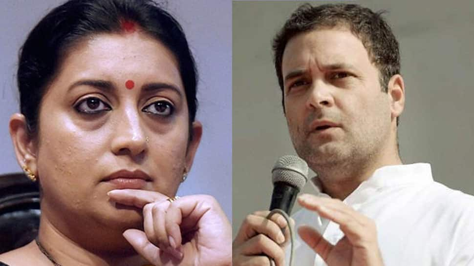 Rahul Gandhi’s hatred for India is astonishing: Smriti Irani hits out