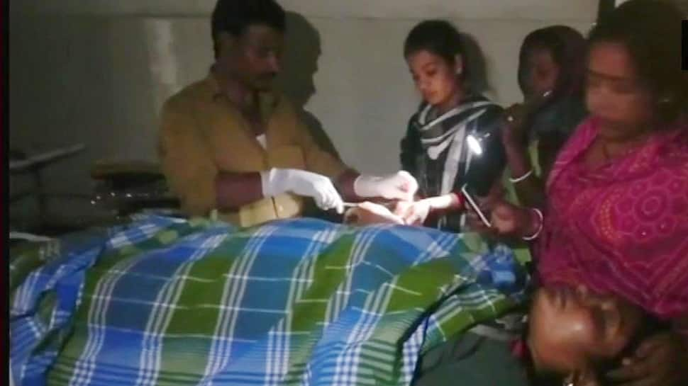 Woman operated upon in torch light in Bihar – watch video