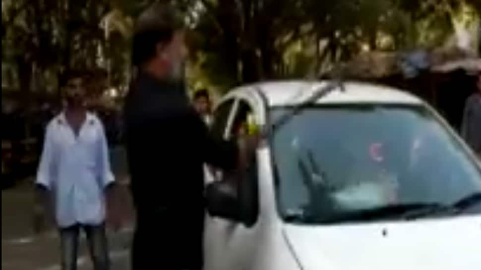 Watch: MNS resorts to violence, damages taxis during Ola, Uber strike