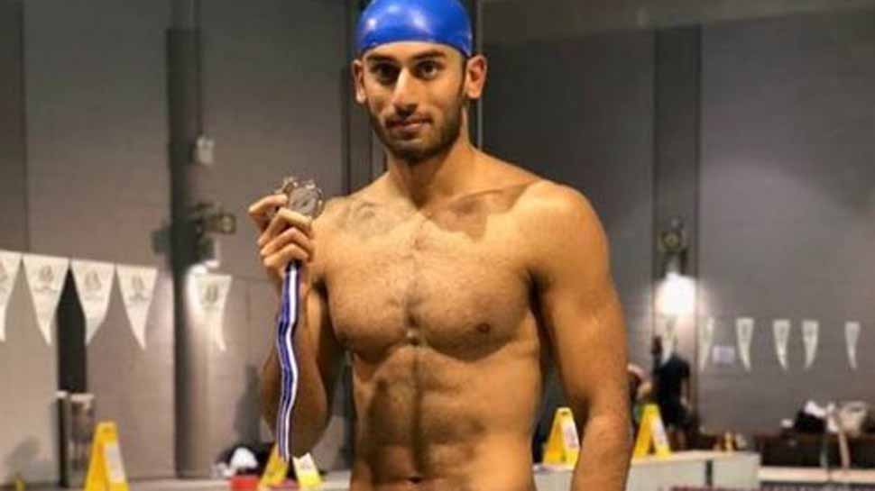 Virdhawal Khade wins gold at the Singapore National Age Group Swimming Championships