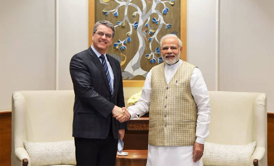 WTO chief Roberto Azevdo calls on PM Narendra Modi