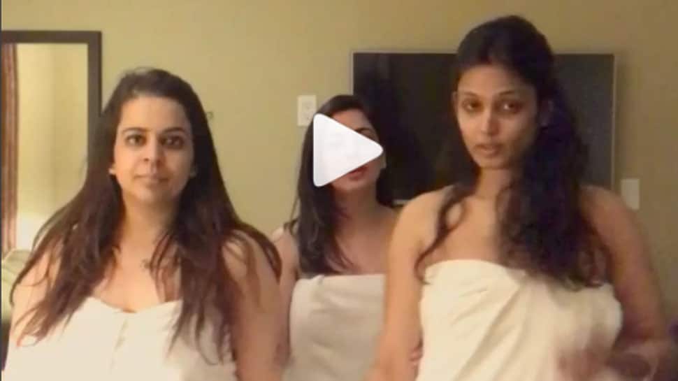 &#039;Kundali Bhagya&#039; actress Shraddha Arya&#039;s &#039;towel dance&#039; goes horribly wrong—Watch viral video