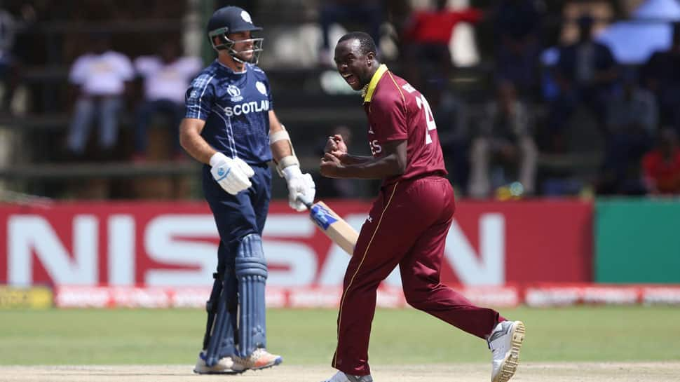 Rain helps West Indies edge Scotland to qualify for 2019 ICC World Cup