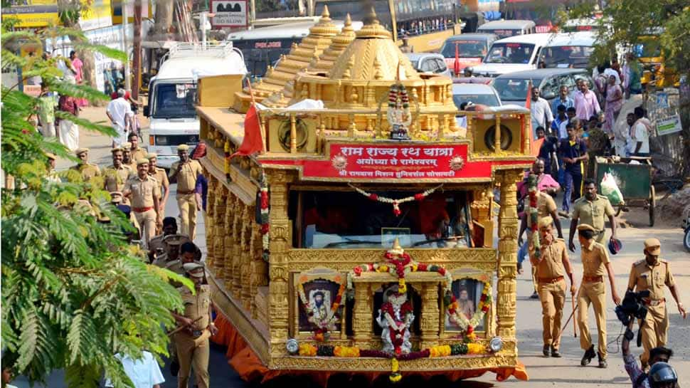 Police stop Ram Rajya Rath Yatra in Tamil Nadu, let it continue only after organisers agree to follow instructions