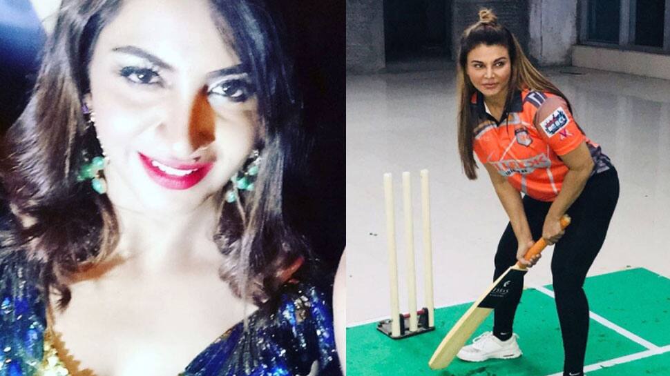 Rakhi Sawant and Arshi Khan try to seduce the umpire at Box Cricket League, his reaction is epic—Watch