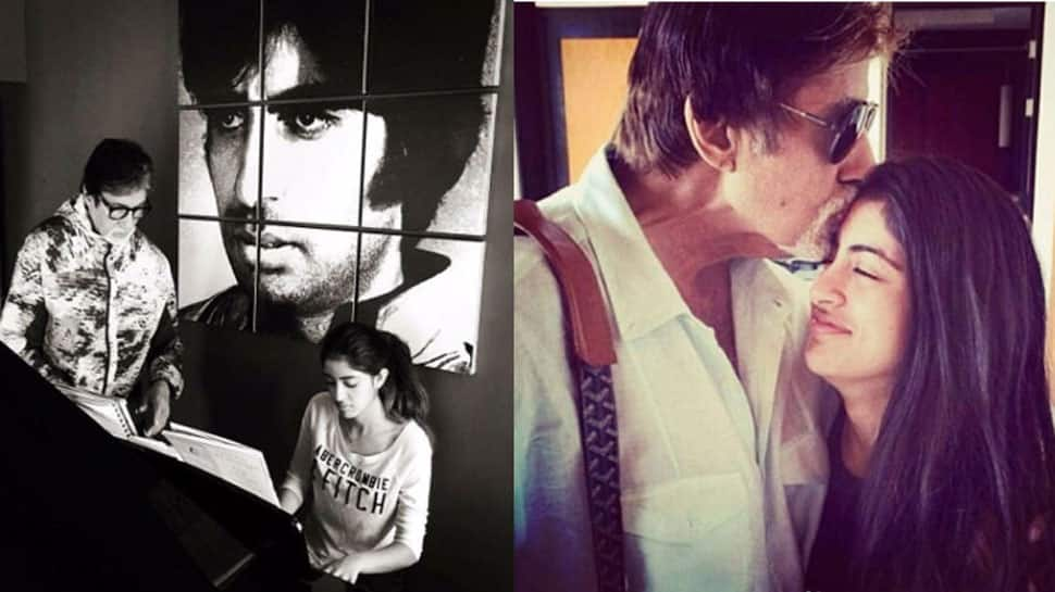 Amitabh Bachchan shares an adorable pic with granddaughter Navya Naveli Nanda