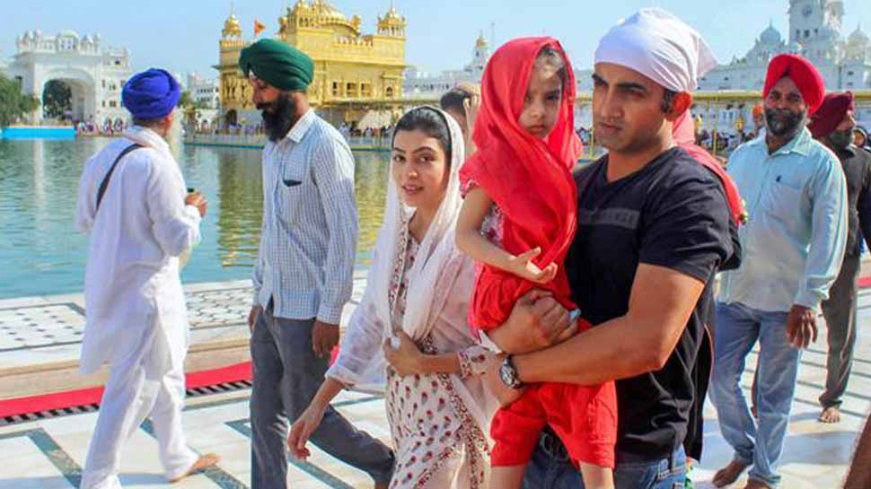 Gautam Gambhir seeks divine blessings ahead of the IPL