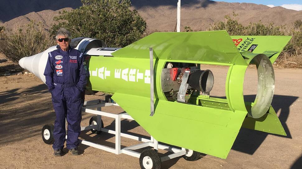 61-year-old man launches himself in homemade rocket; lands on Mojave Desert