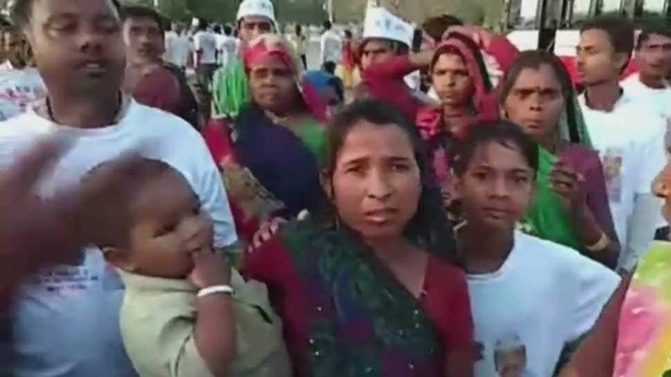 Labourers claim AAP refused to shell out promised money, food for attending rally