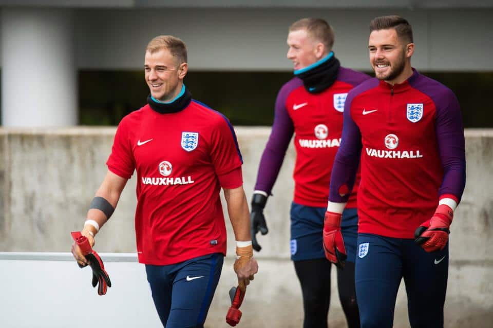 England&#039;s Jack Butland relishes battle for goalkeeping slot