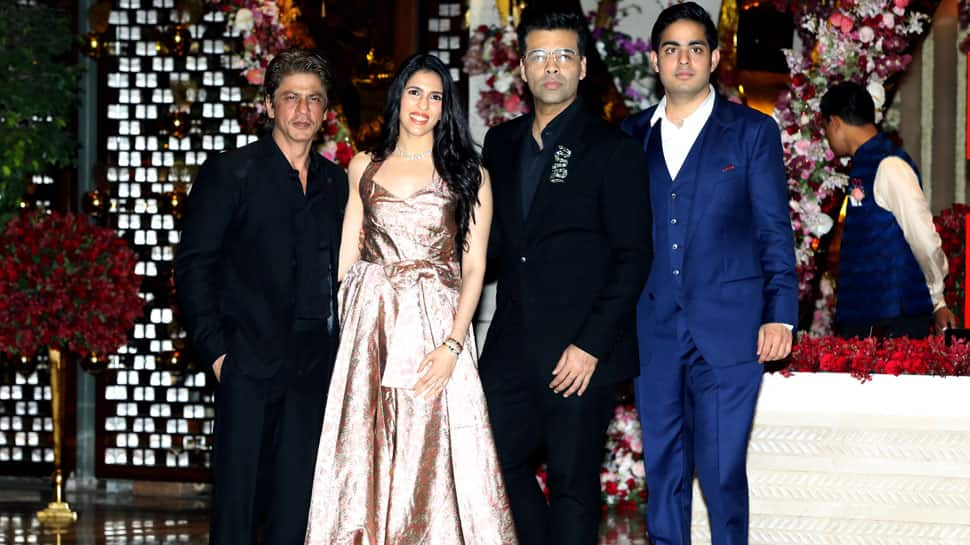 Akash Ambani-Shloka Mehta post engagement bash: Shah Rukh Khan, Katrina Kaif, Aishwarya Rai Bachchan make it a starry night—See Pics