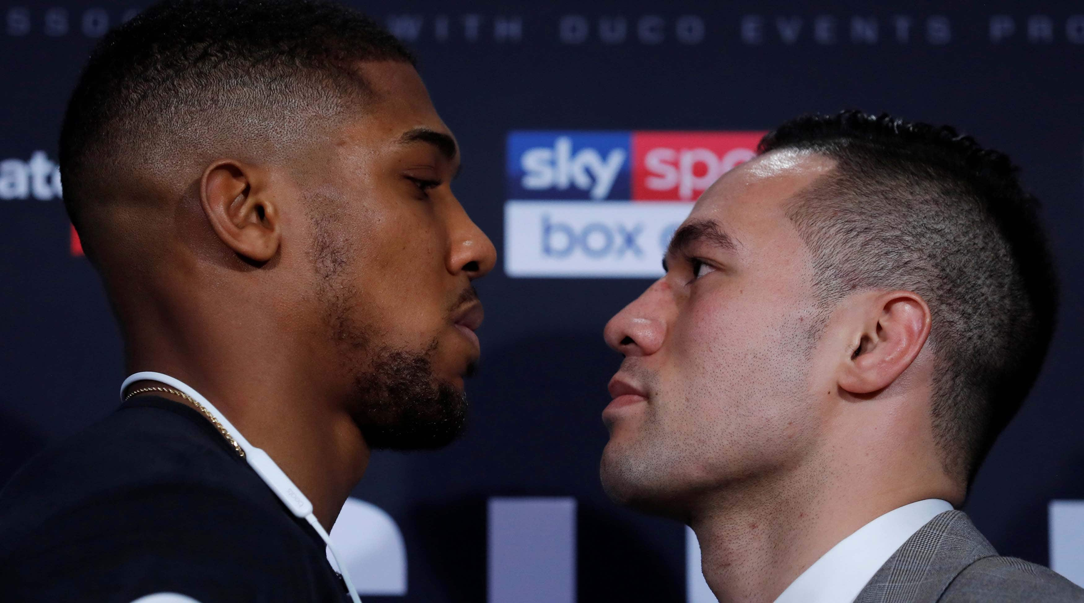 I&#039;m here to get those belts back, Parker tells Joshua