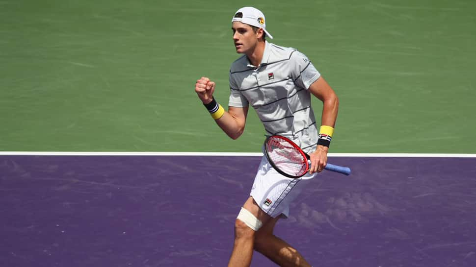 John Isner routs Chung Hyeon to reach Miami Open semi-finals