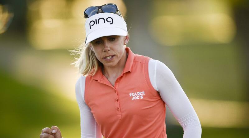 Twin birdies takes Pernilla Lindberg to one-stroke lead at ANA Inspiration golf  