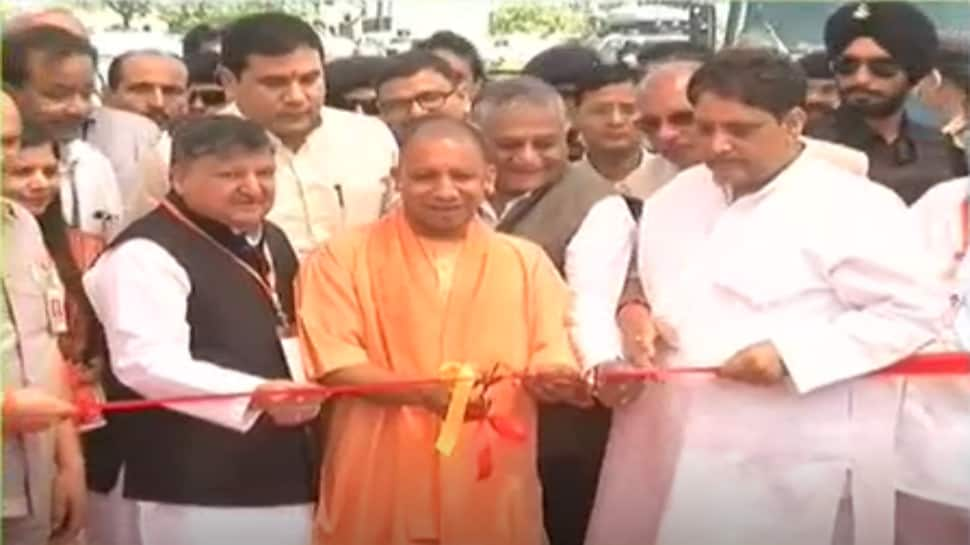 Yogi Adityanath inaugurates India&#039;s largest single-pier elevated road