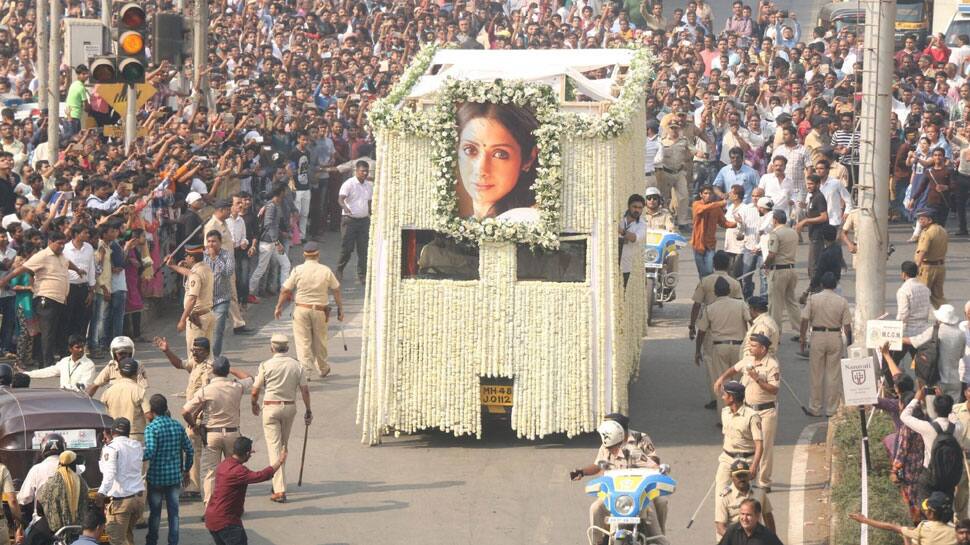 State funeral for Sridevi ordered by Maharashtra CM: RTI reply