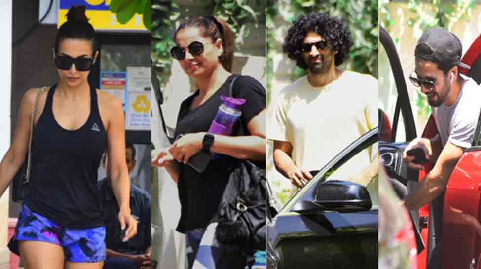 Shahid Kapoor, Alia Bhatt, Malaika Arora, Bipasha Basu snapped outside ...