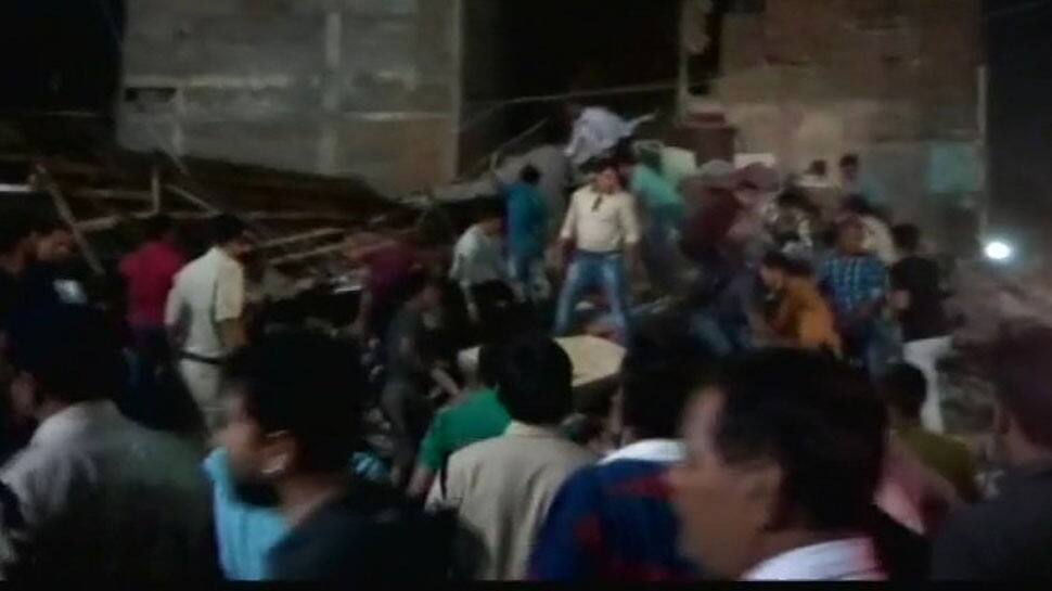 Three-story building collapses in Madhya Pradesh&#039;s Indore