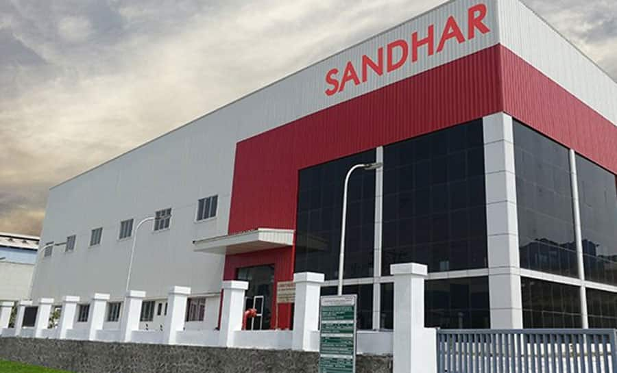 Sandhar Technologies shares rise over 5% on debut