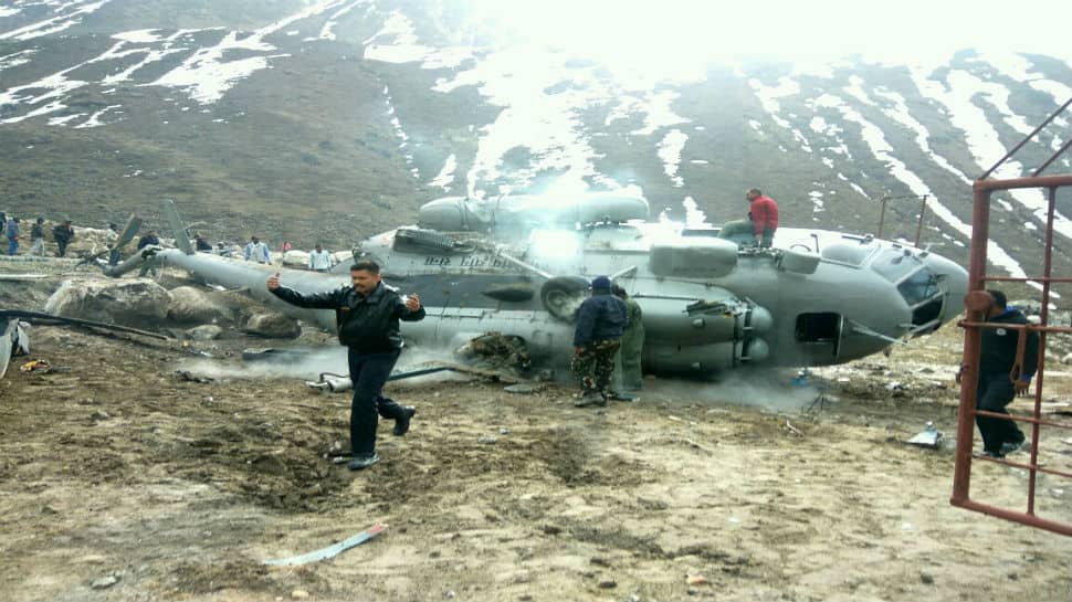 Indian Air Force&#039;s cargo helicopter crashes near Kedarnath temple