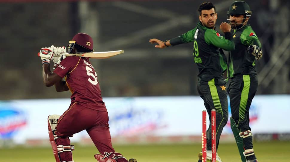 Pakistan vs West Indies: Shadab Khan fined for send-off to Chadwick Walton