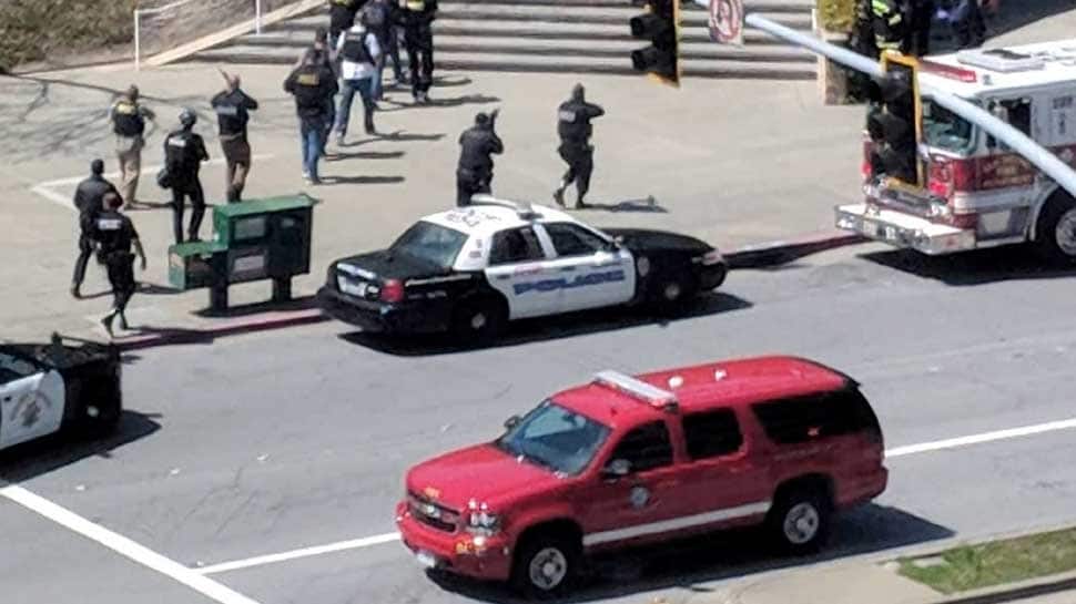 Four injured in shooting at YouTube headquarters in California, female attacker kills self