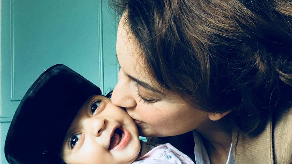Kangana Ranaut's latest pic with nephew Prithviraj Chandel is the cutest thing you will see today