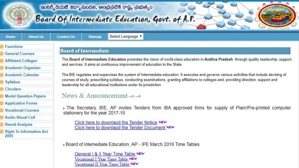 AP Board 2018 inter first year results likely to be announced by April 2nd week @bieap.gov.in