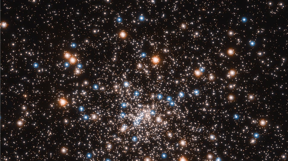 Hubble precisely measures distance to globular star cluster