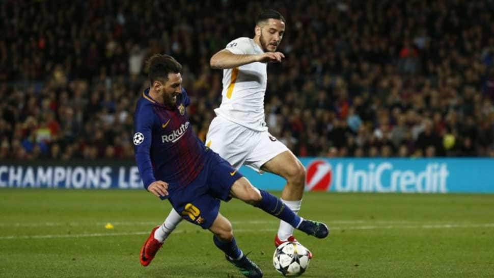 Champions League: Barcelona cruise 4-1 against AS Roma