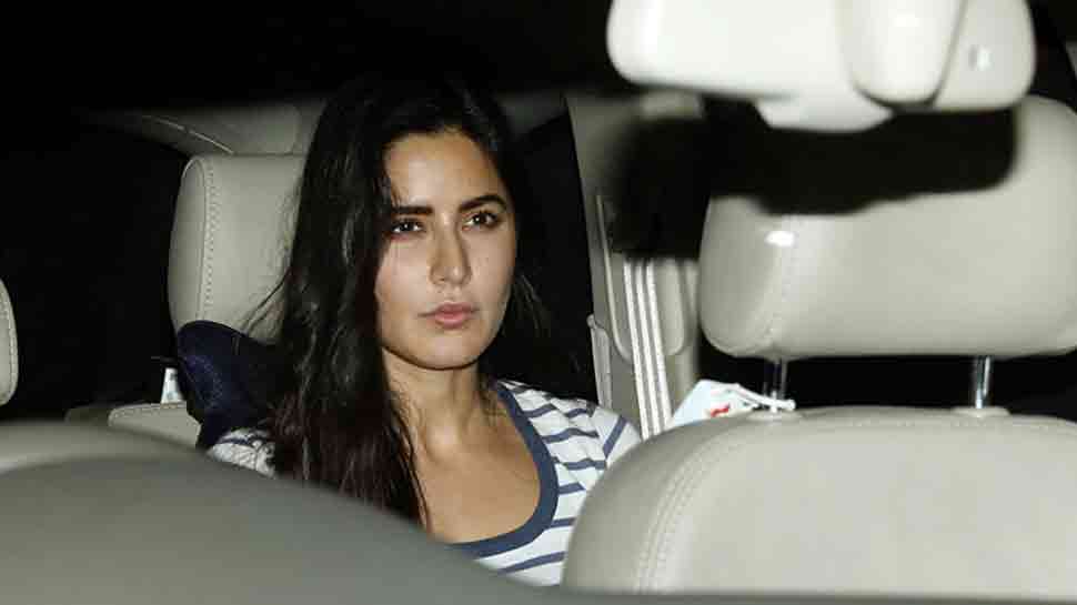 Katrina Kaif arrives at former beau Salman Khan&#039;s Mumbai residence  — Check photos