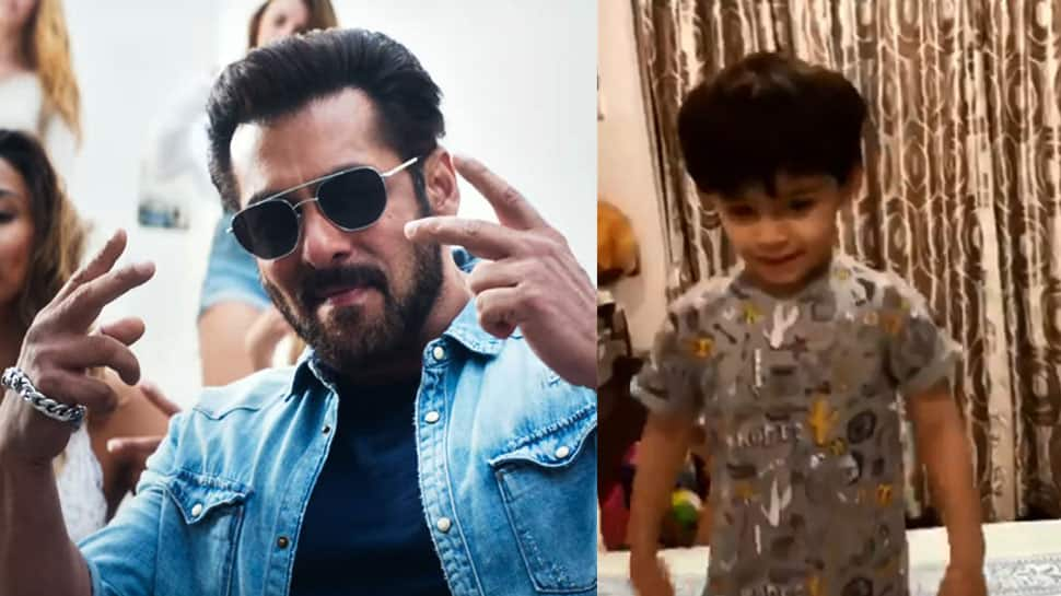 TV actor Arjun Bijlani&#039;s son is a Salman Khan fan, dances to &#039;Swag Se Swagat&#039;—Watch