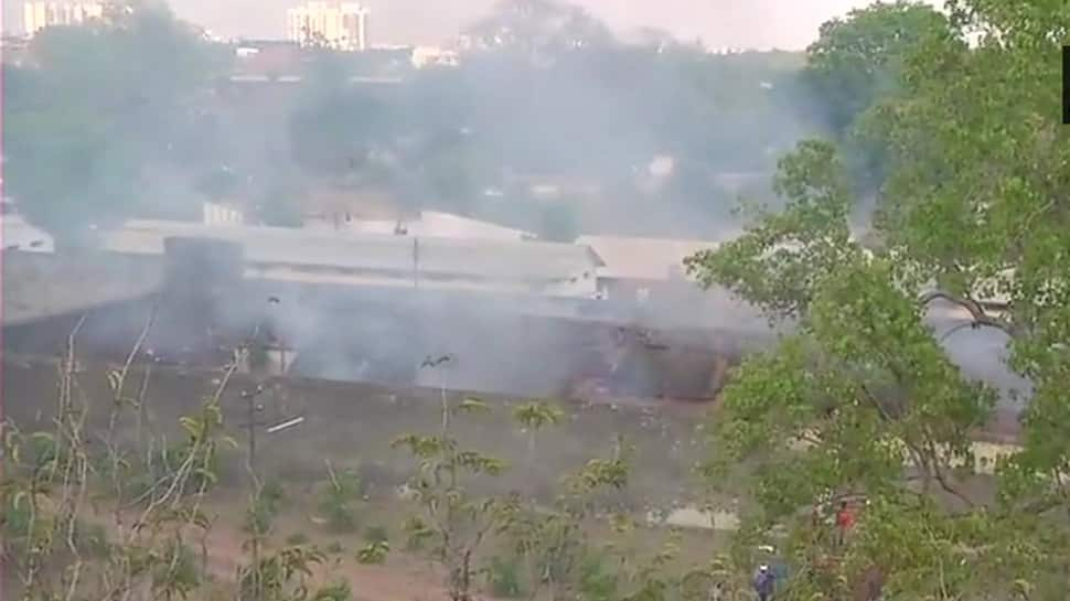 Fire at Central Jail in Nagpur’s godown area, fire tenders rushed