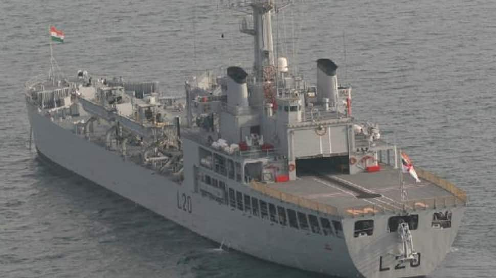 Landing Ship Tank INS Magar joins Southern Naval Command