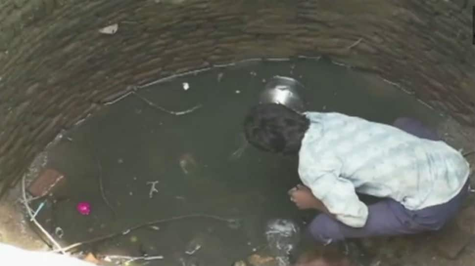 Village in Madhya Pradesh forced to filter dirty water with clothes