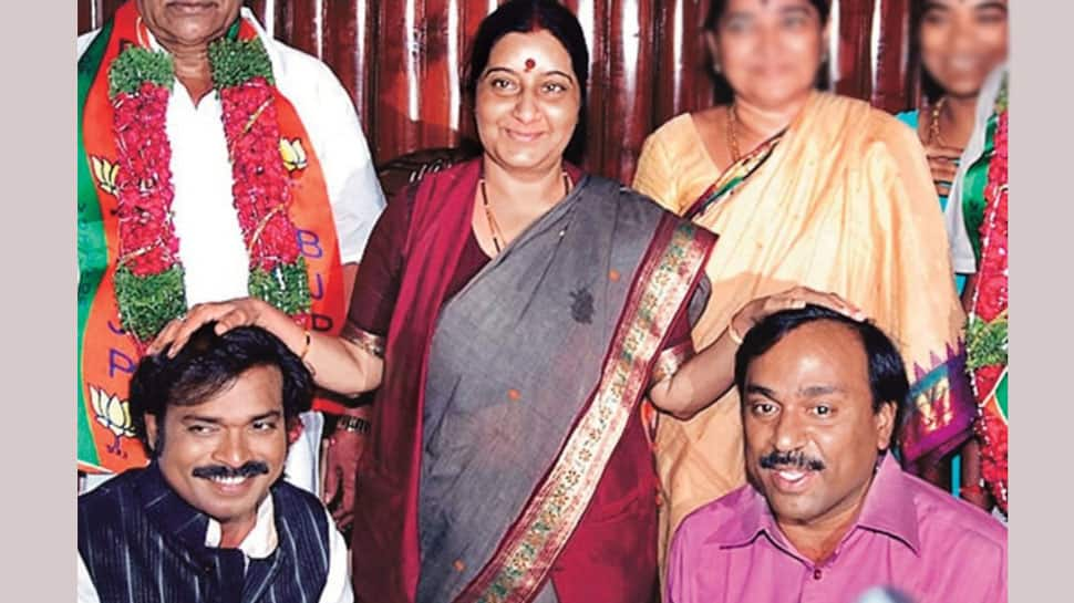 Sushma Swaraj&#039;s favourite Bellary brothers are back in BJP, tweets Congress  Somashekar Reddy